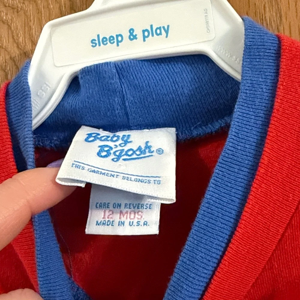 Oshkosh Vintage‎ Red Toddler Sports Buddies T Shirt 12M